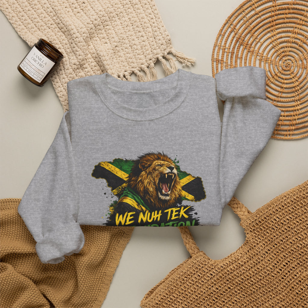 We Nuh Tek Intimidation | Crewneck Sweatshirt | Jamaica