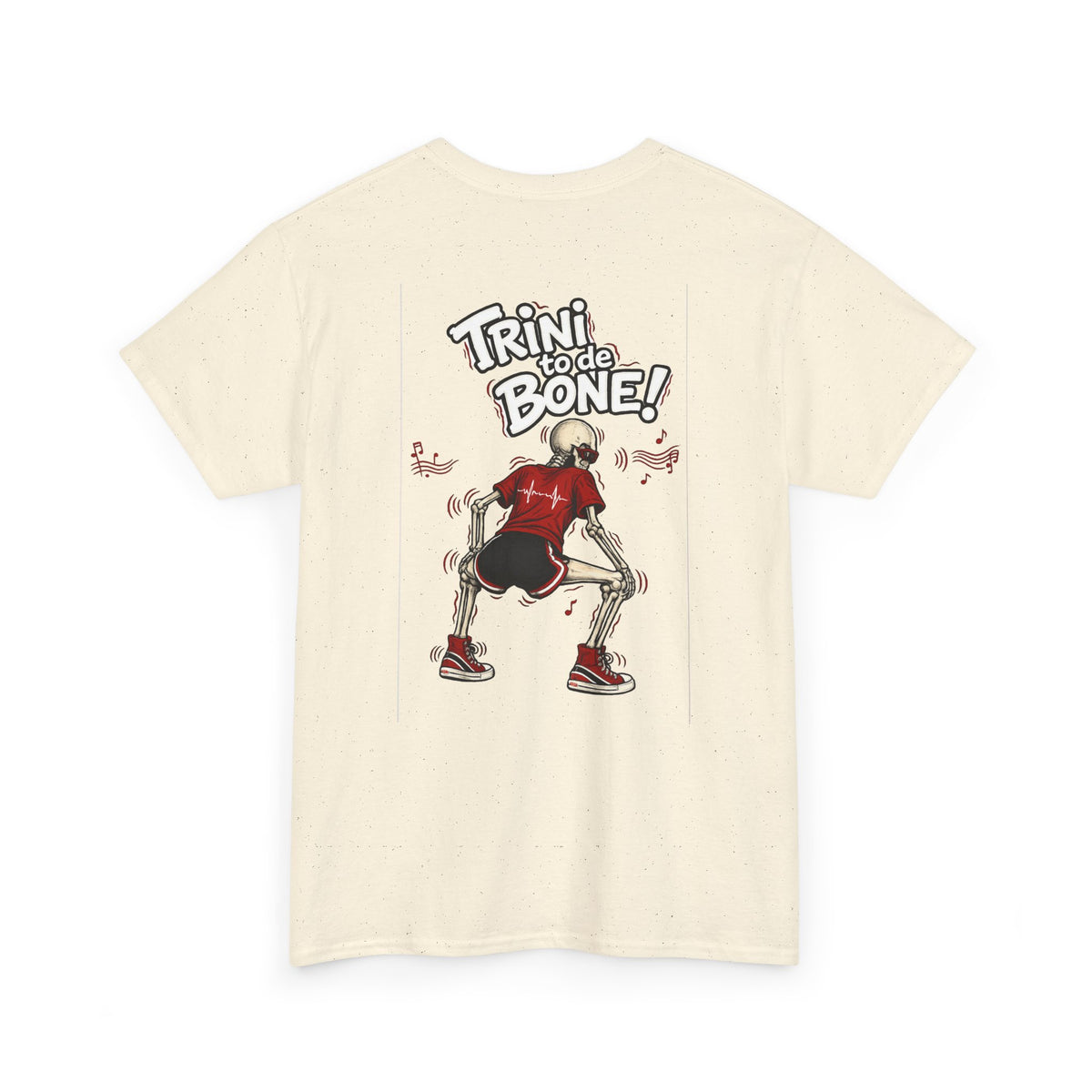 Trini to de Bone Dancing Skeleton | Premium Tee | Trinidad