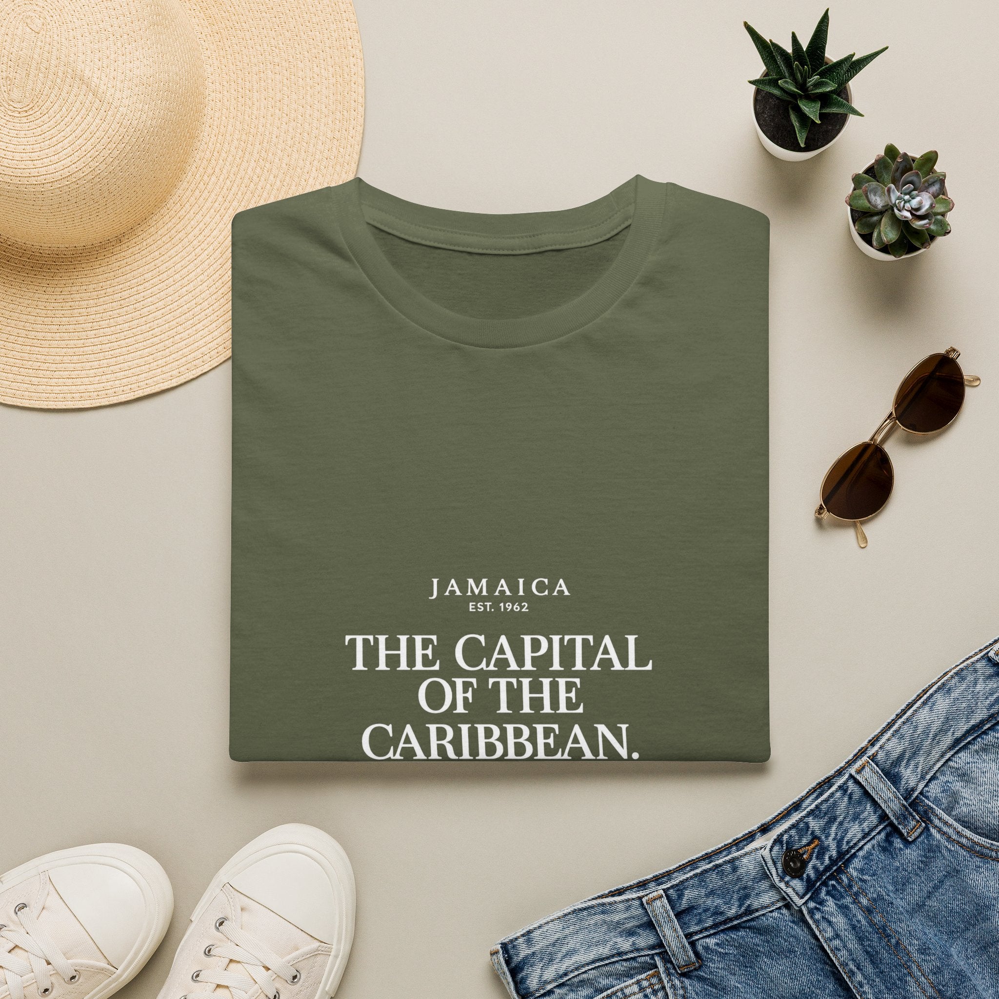 The Capital Of The Caribbean - We Dun Talk | Tee | Jamaica
