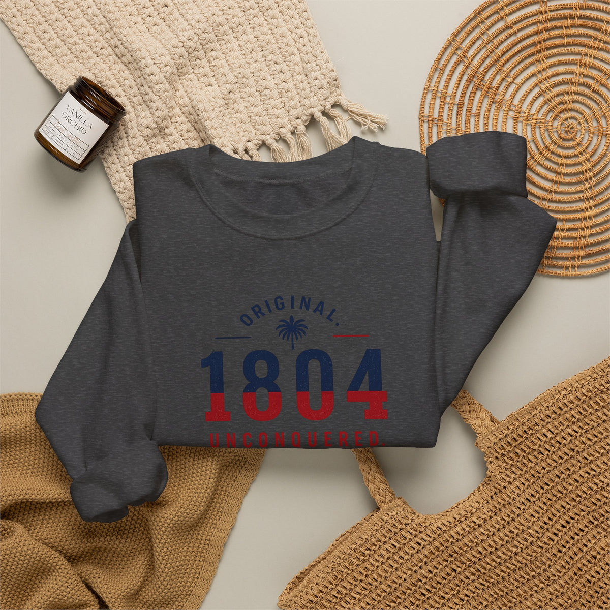 1804 Unconquered - Independence | Crewneck Sweatshirt | Haiti