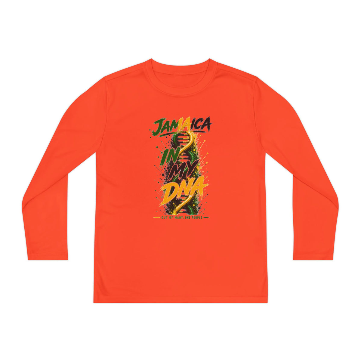 Jamaica in My DNA  Youth Long-Sleeve Tee | Jamaica