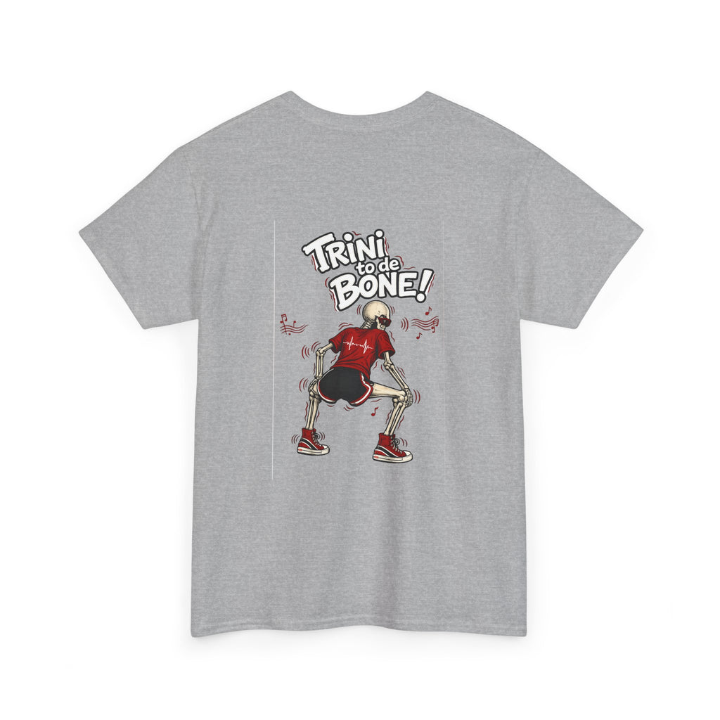 Trini to de Bone Dancing Skeleton | Premium Tee | Trinidad