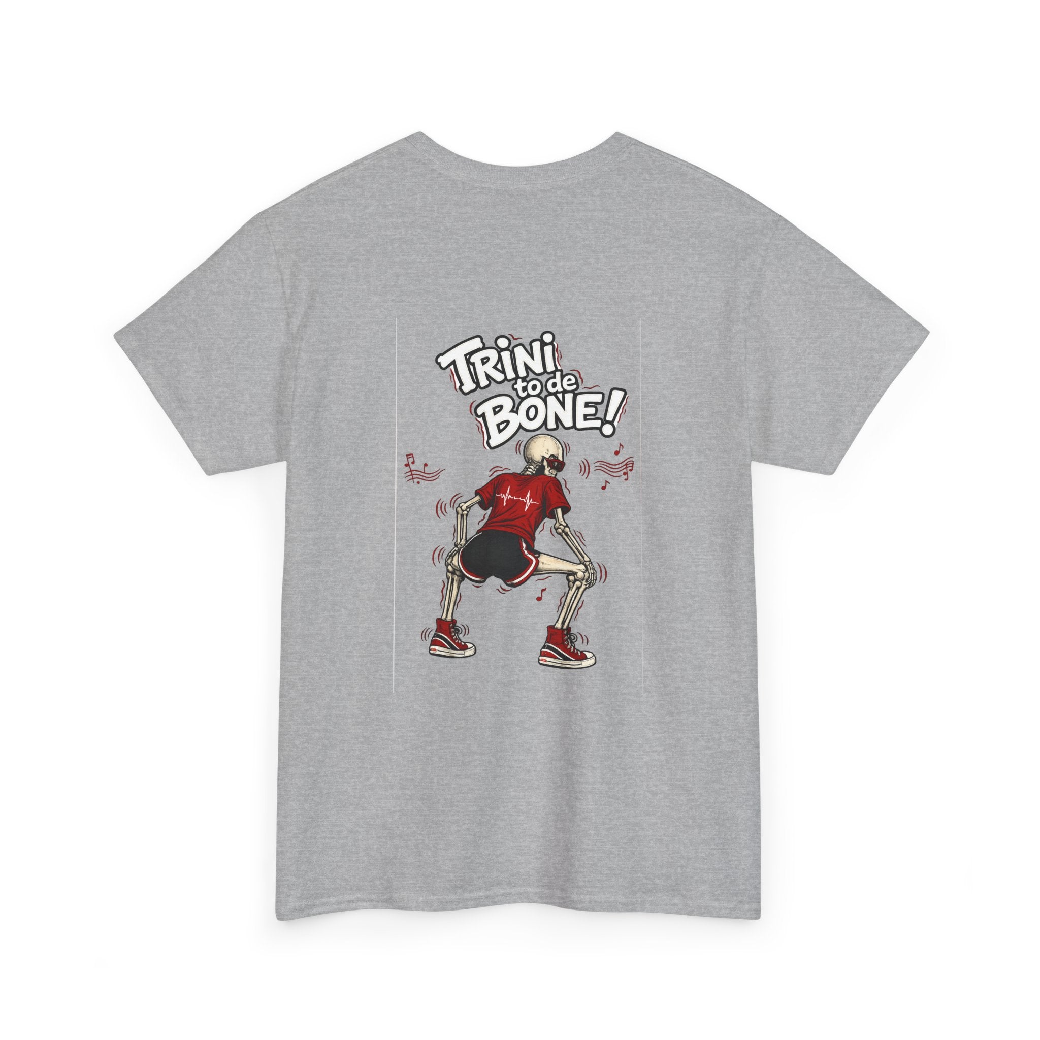 Trini to de Bone Dancing Skeleton | Premium Tee | Trinidad
