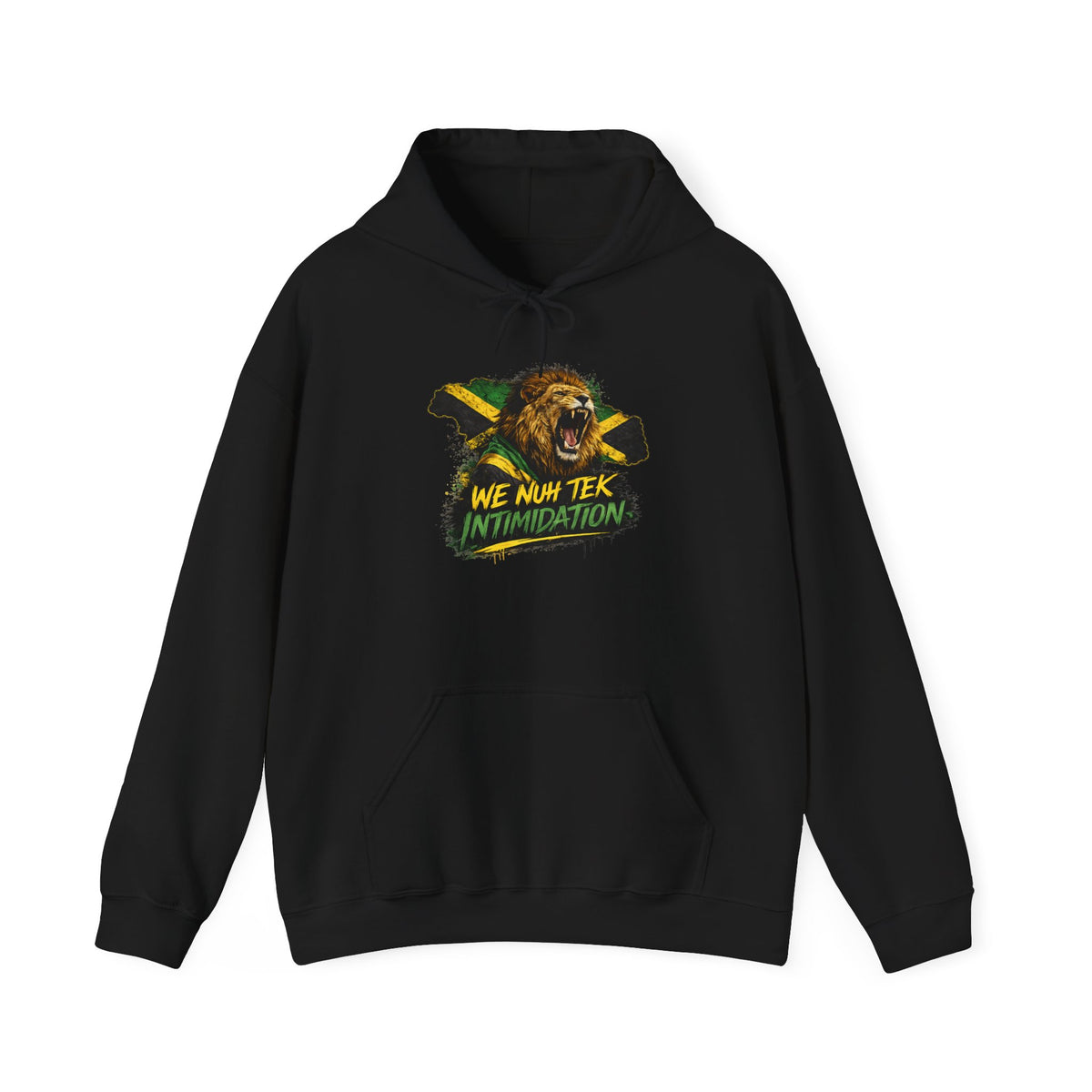 We Nuh Tek Intimidation | Heavyweight Hoodie | Jamaica
