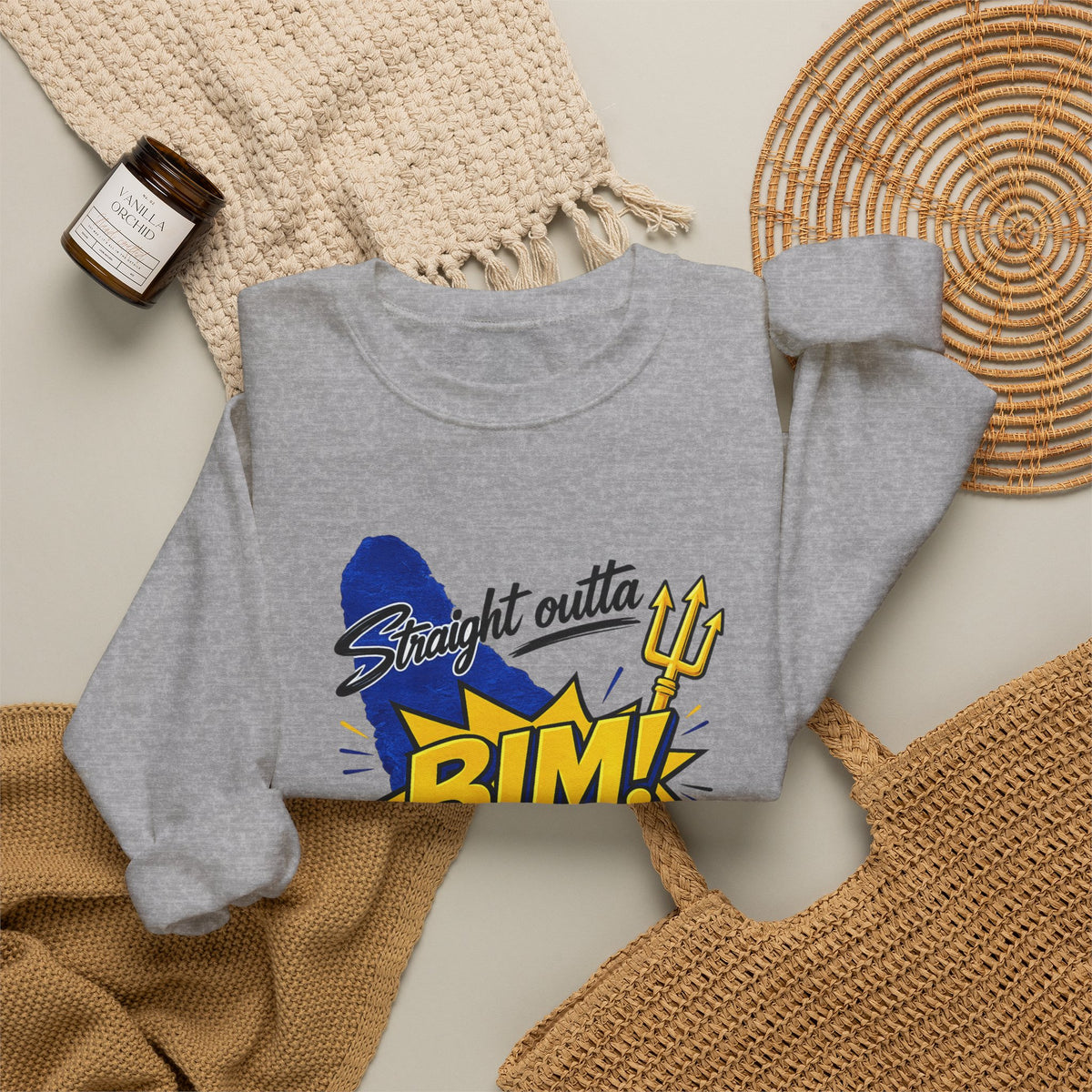Straight Outta BIM! | Crewneck Sweatshirt | Barbados