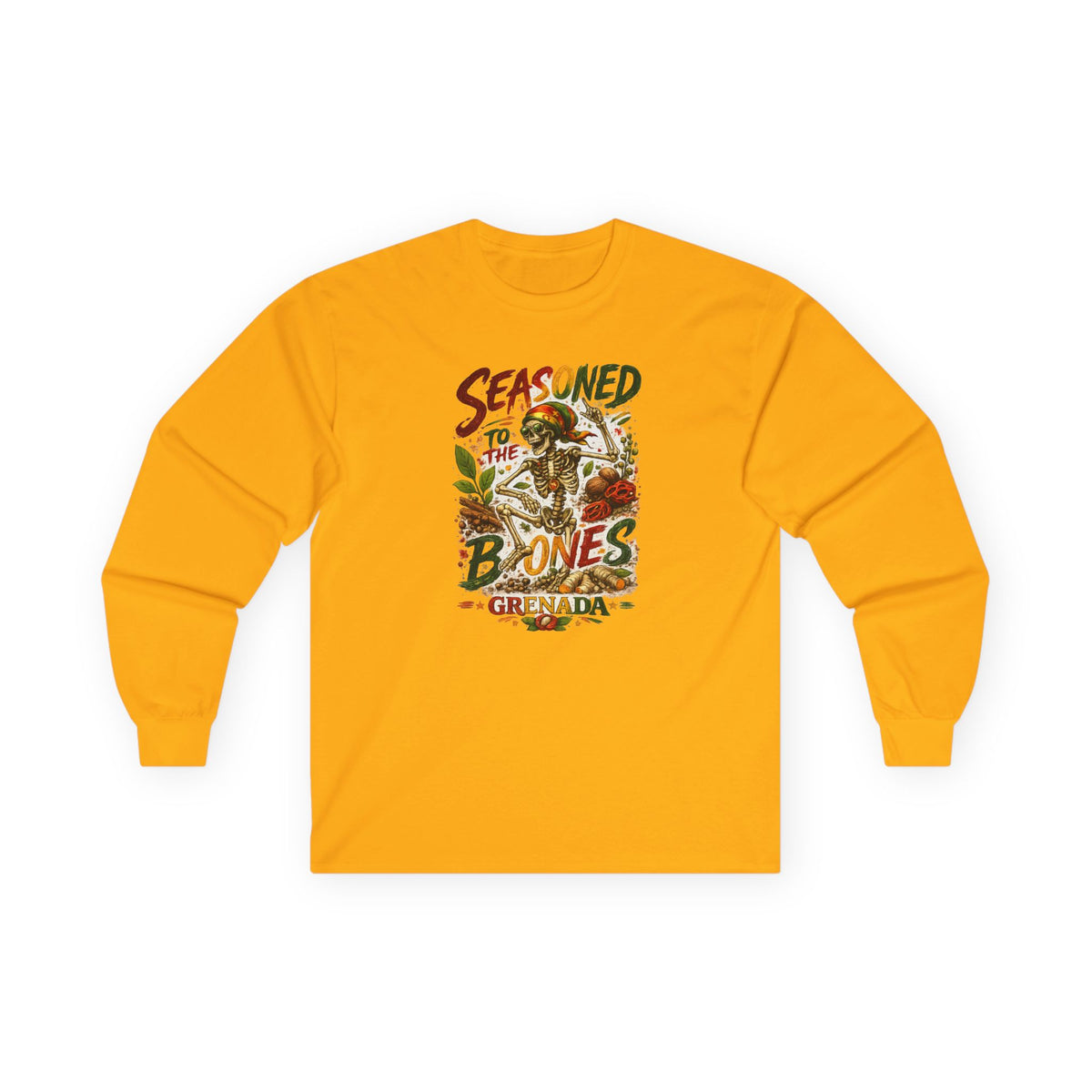 Seasoned to the Bones | Long-Sleeve Tee | Grenada