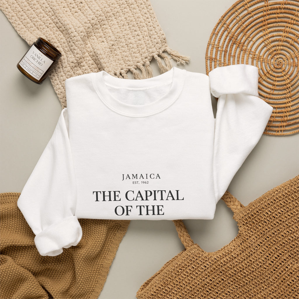 The Capital of the Caribbean - Argue With You | Crewneck Sweatshirt | Jamaica