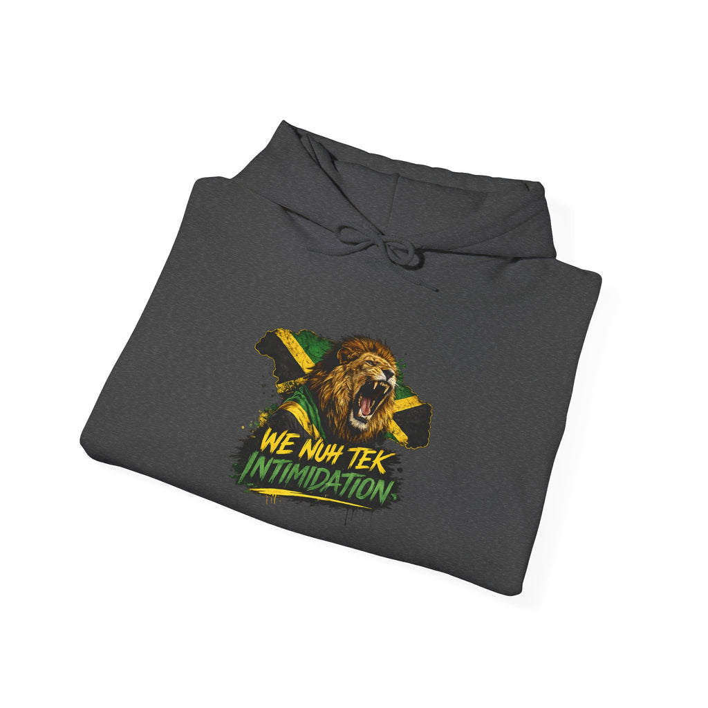 We Nuh Tek Intimidation | Heavyweight Hoodie | Jamaica