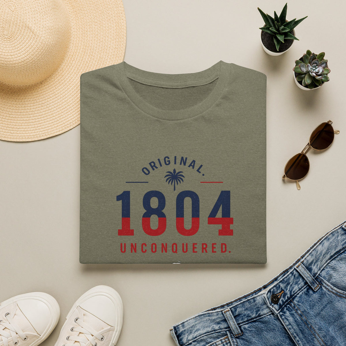 1804 Unconquered | Premium Tee | Haiti Independence