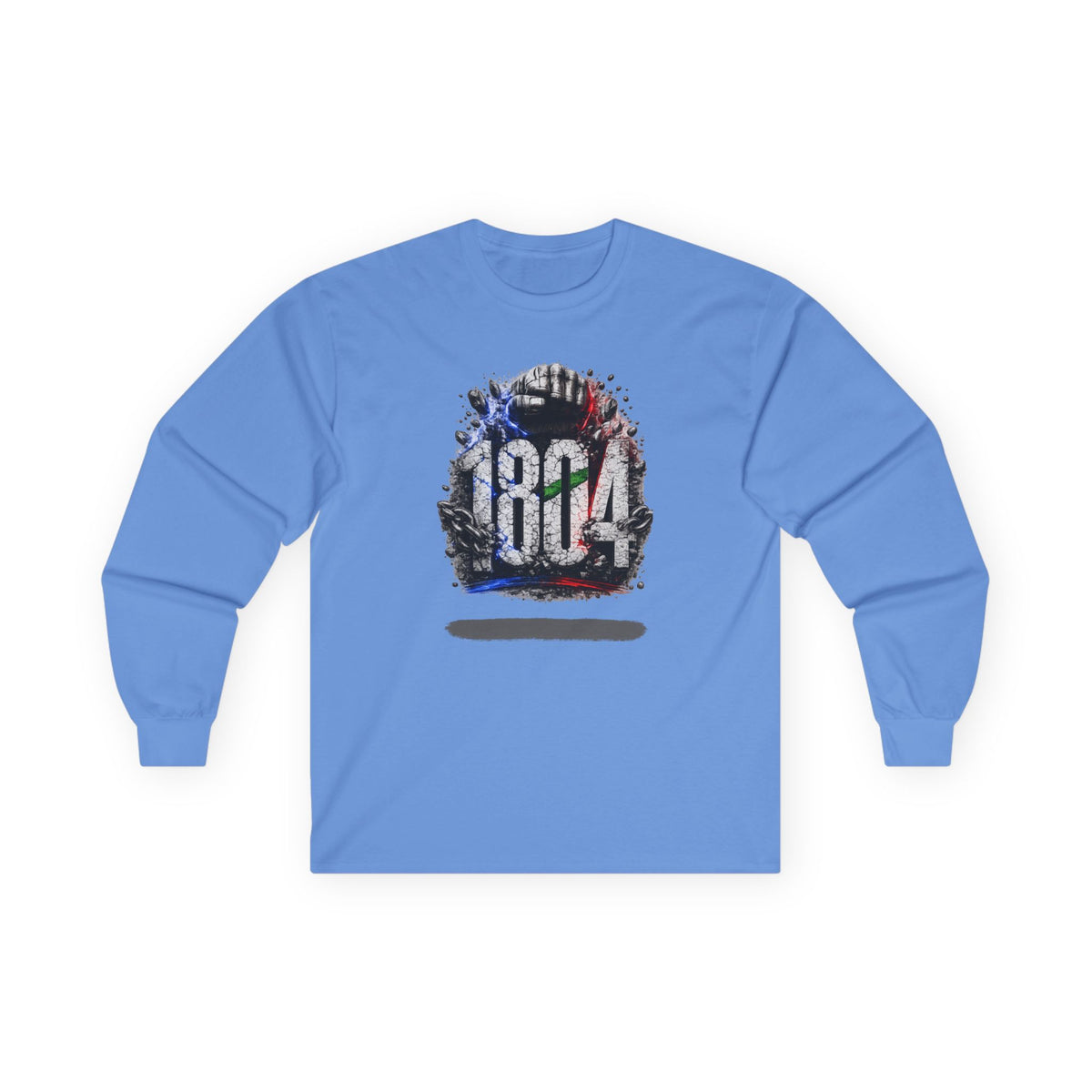 1804 & Fist - Independence | Long-Sleeve Tee | Haiti