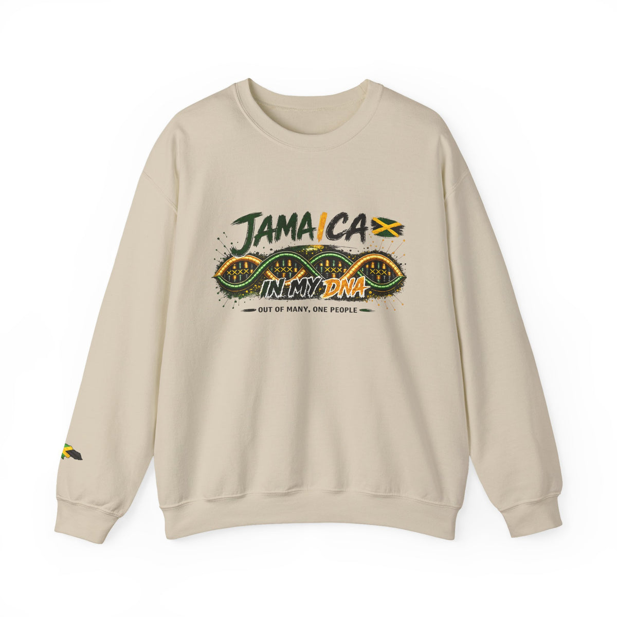 Jamaica In My DNA | Crewneck Sweatshirt | Jamaica
