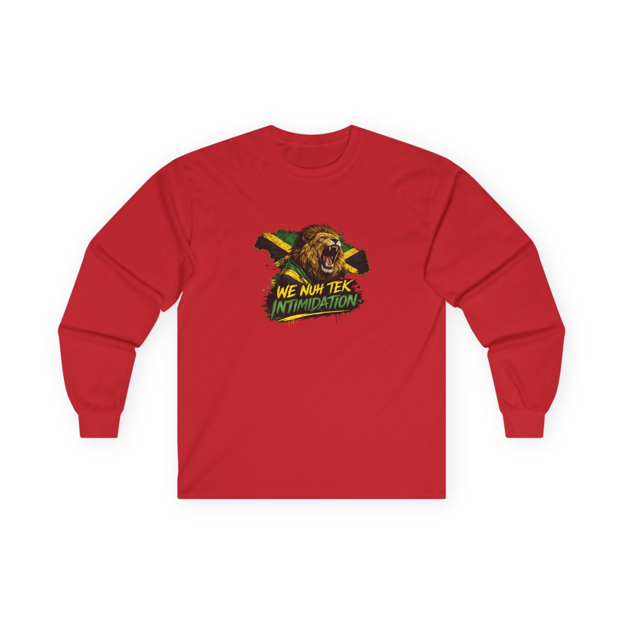 We Nuh Tek Intimidation | Long-Sleeve Tee | Jamaica