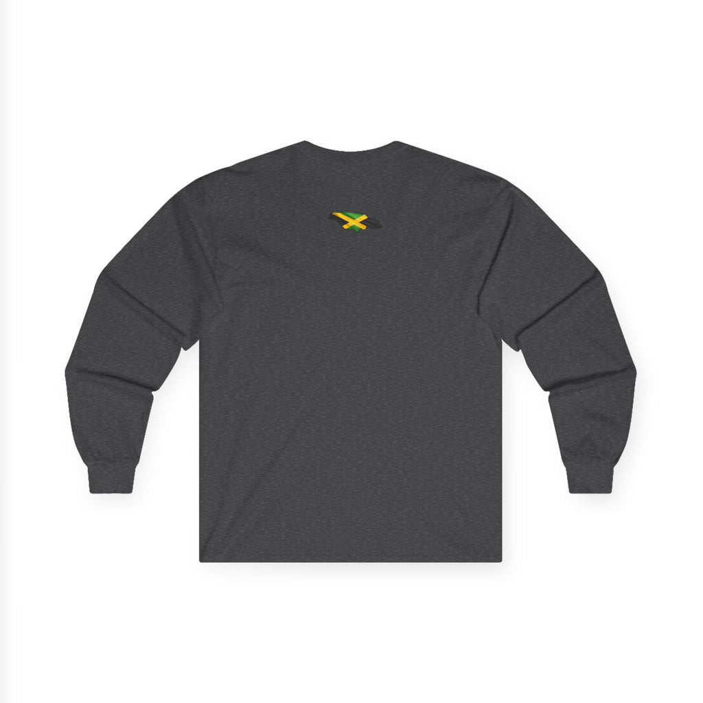 Cock Mouth Kill Cock - Jamaican Proverb | Long-Sleeve Tee | Jamaica