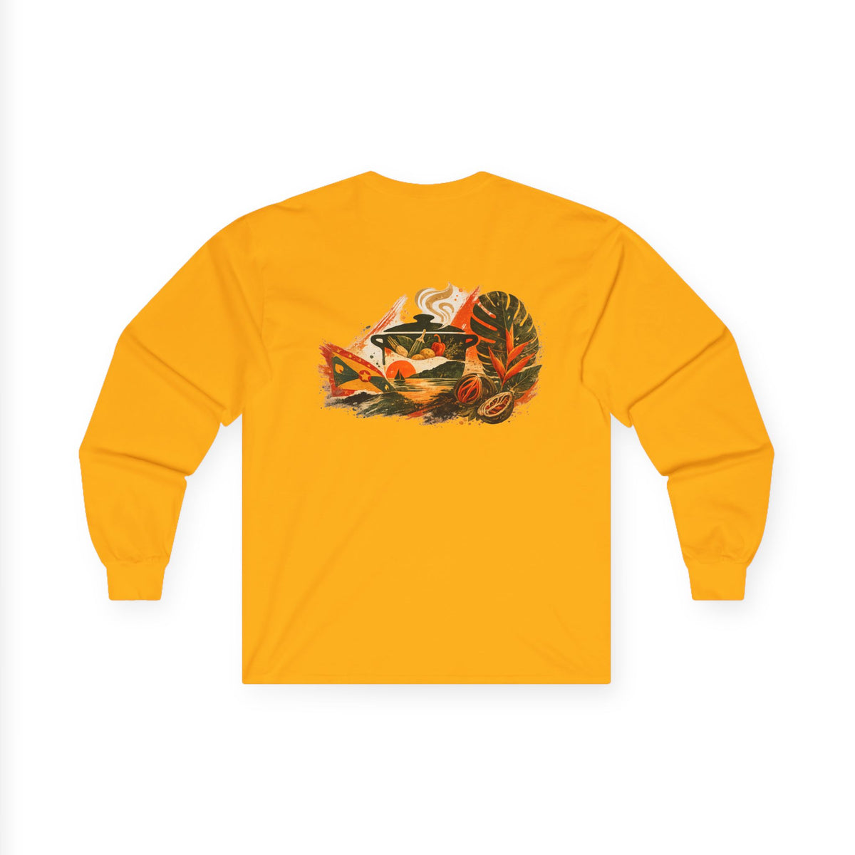 Oil Down | Long-Sleeve Tee | Grenada