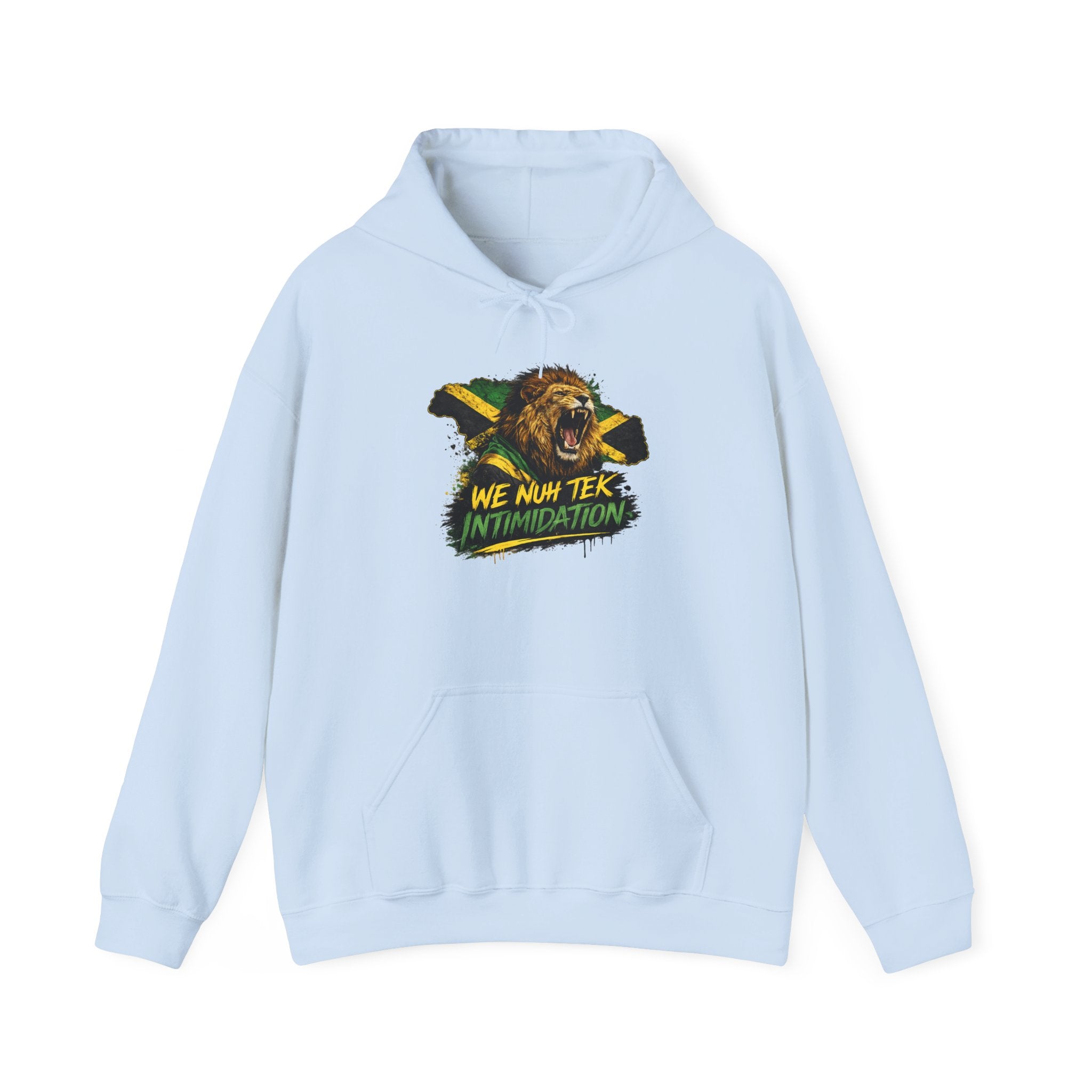 We Nuh Tek Intimidation | Heavyweight Hoodie | Jamaica