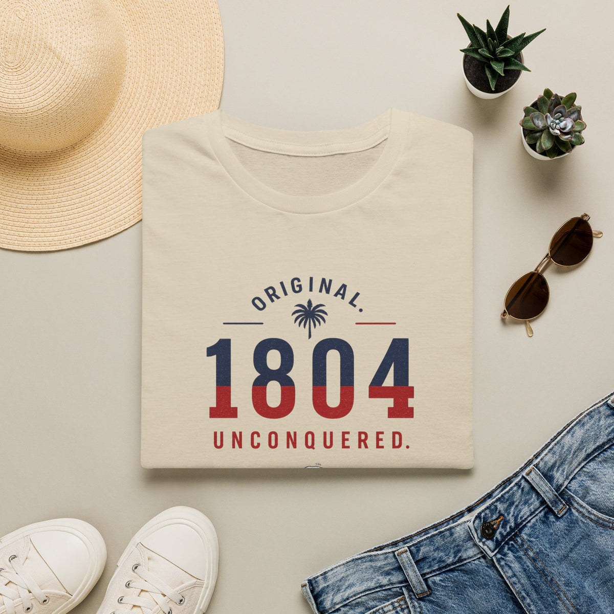 1804 Unconquered | Premium Tee | Haiti Independence