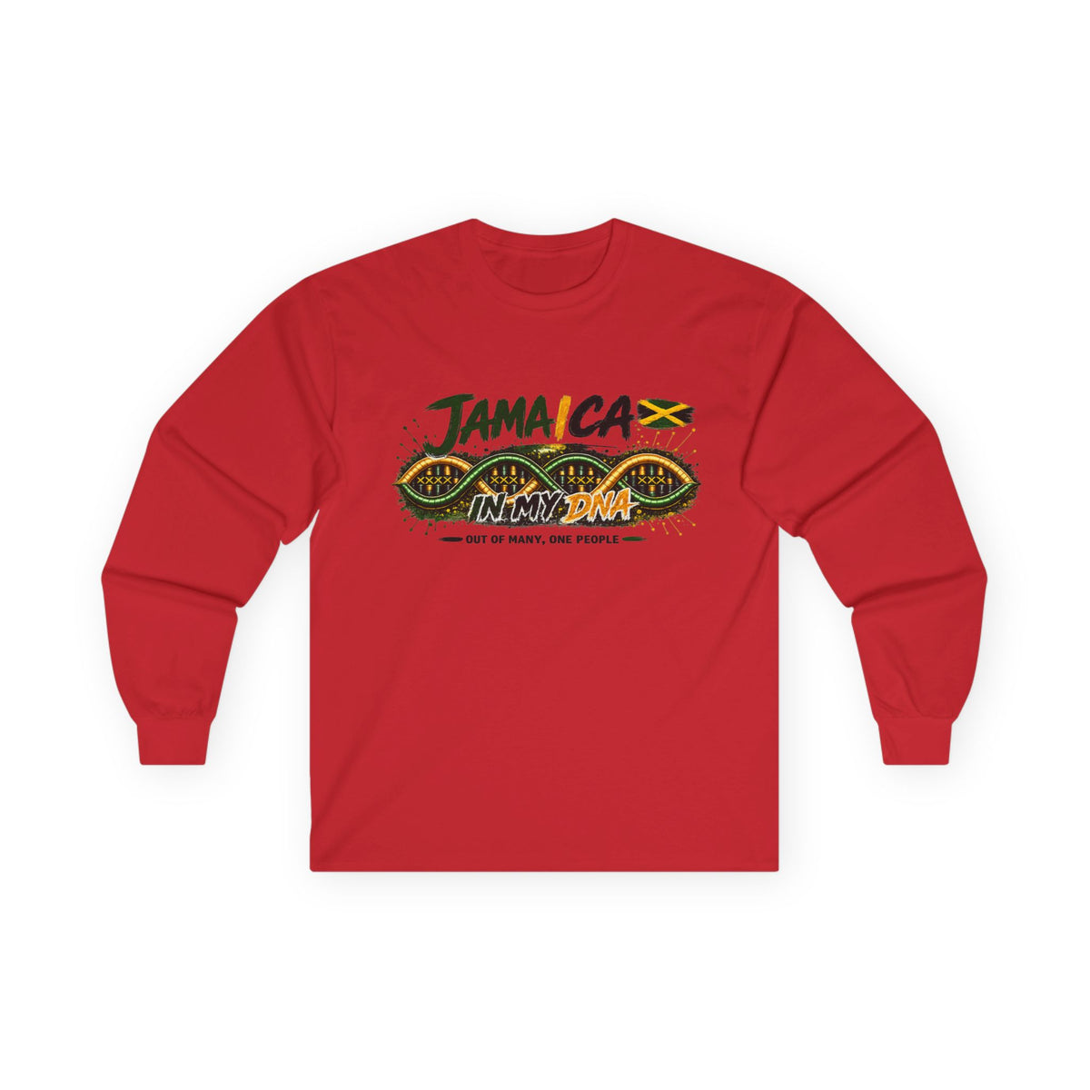 Jamaica In My DNA | Long-Sleeve Tee | Jamaica