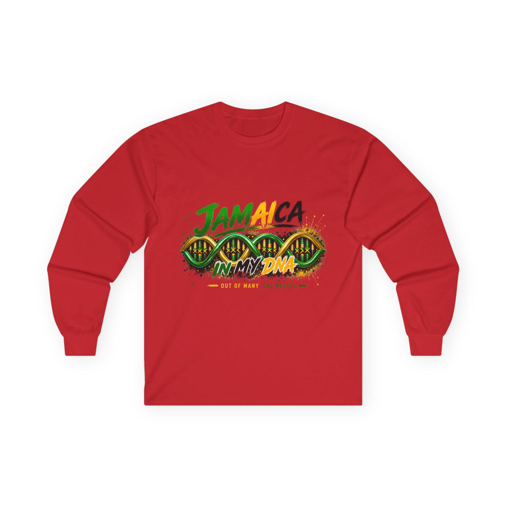 Jamaica In My DNA | Long-Sleeve Tee | Jamaica