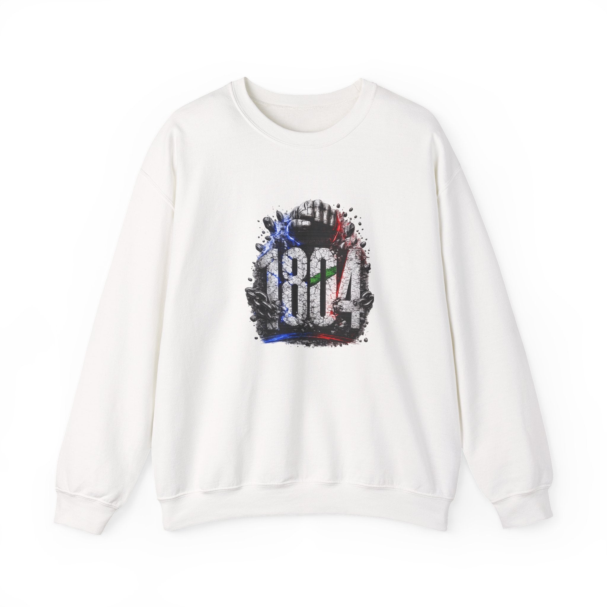 1804 & Fist - Independence | Crewneck Sweatshirt | Haiti