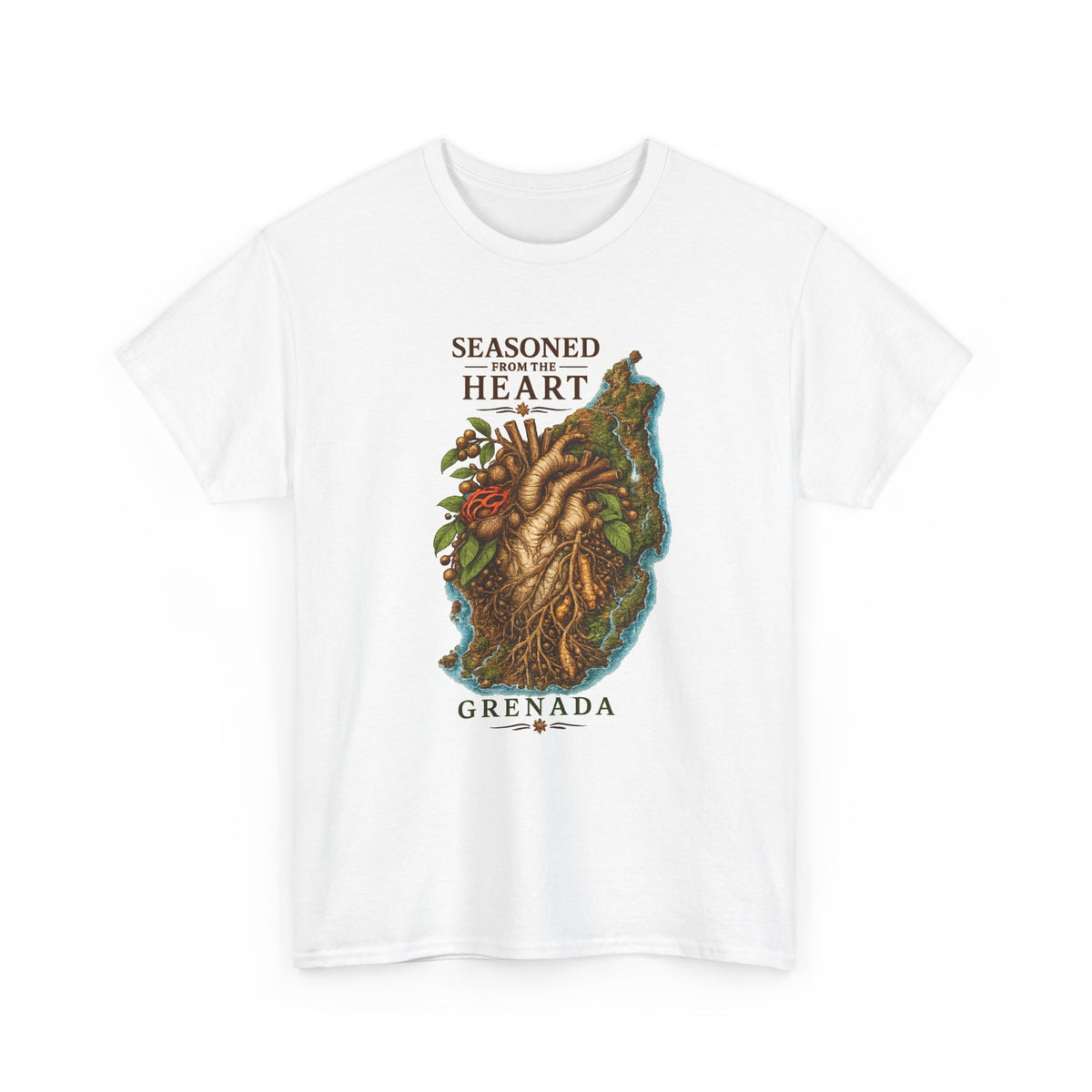 Seasoned from the Heart  | Premium Tee | Grenada