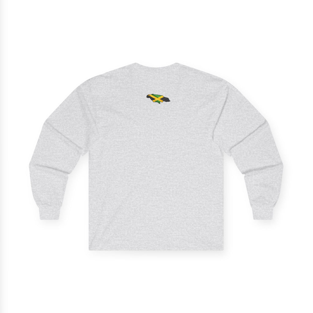 Cock Mouth Kill Cock - Jamaican Proverb | Long-Sleeve Tee | Jamaica