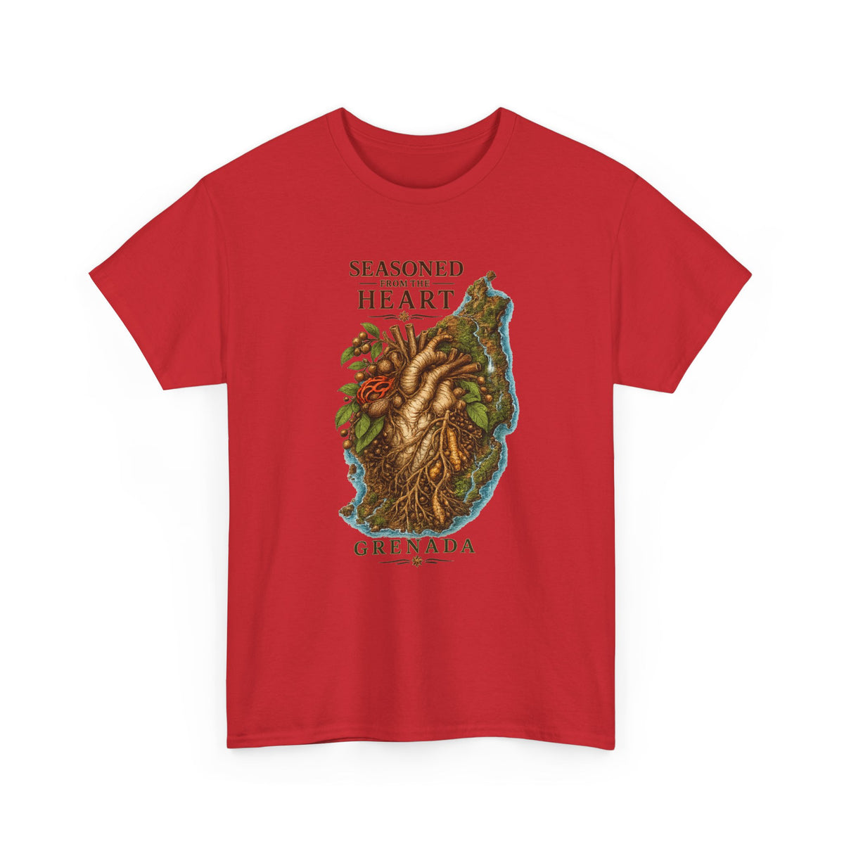Seasoned from the Heart  | Premium Tee | Grenada