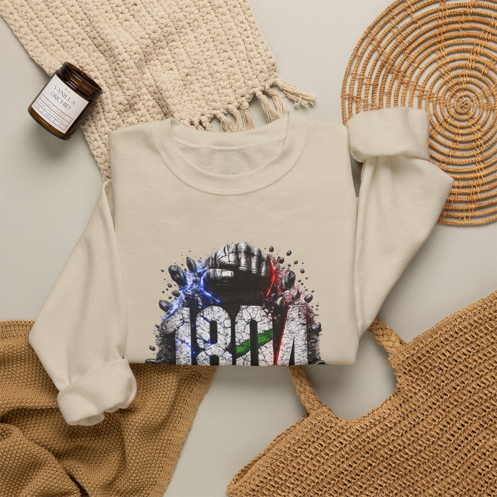1804 & Fist - Independence | Crewneck Sweatshirt | Haiti