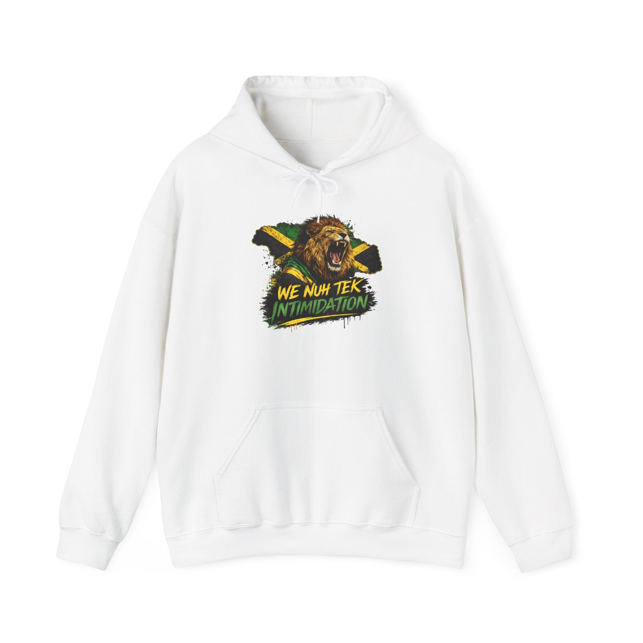 We Nuh Tek Intimidation | Heavyweight Hoodie | Jamaica