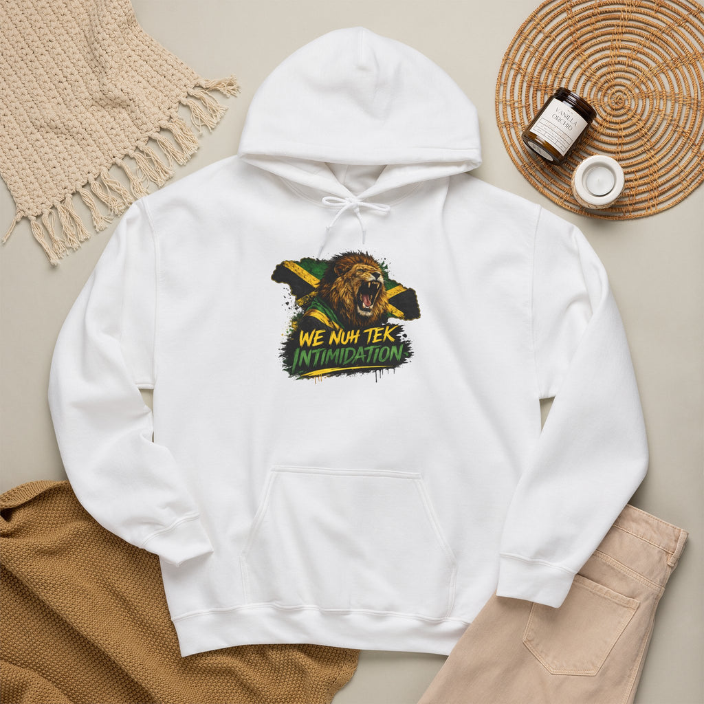 We Nuh Tek Intimidation | Heavyweight Hoodie | Jamaica