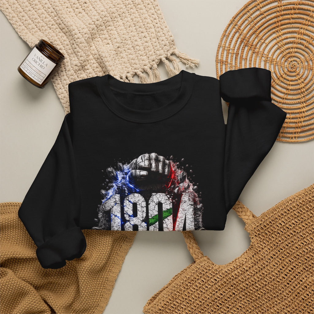 1804 & Fist - Independence | Crewneck Sweatshirt | Haiti