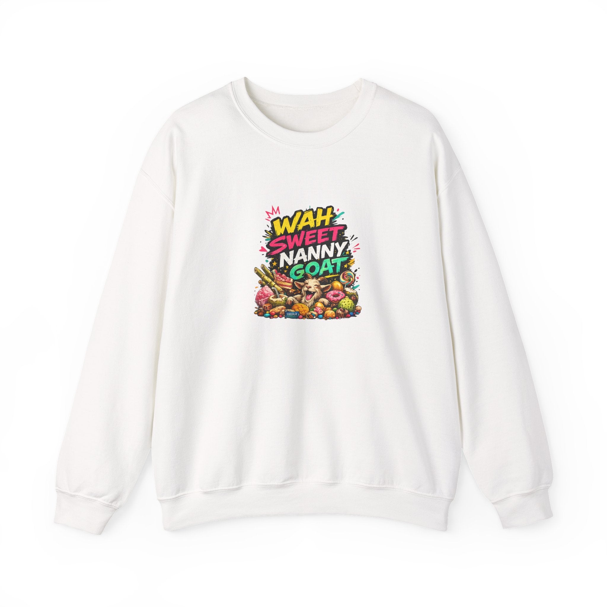 Wah Sweet Nanny Goat - Jamaican Proverb | Crewneck Sweatshirt | Jamaica
