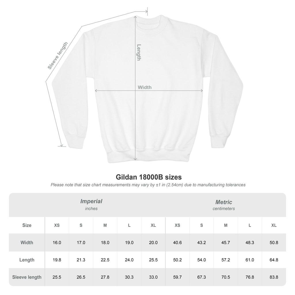 Jamaica In My DNA | Youth Crewneck Sweatshirt | Jamaica