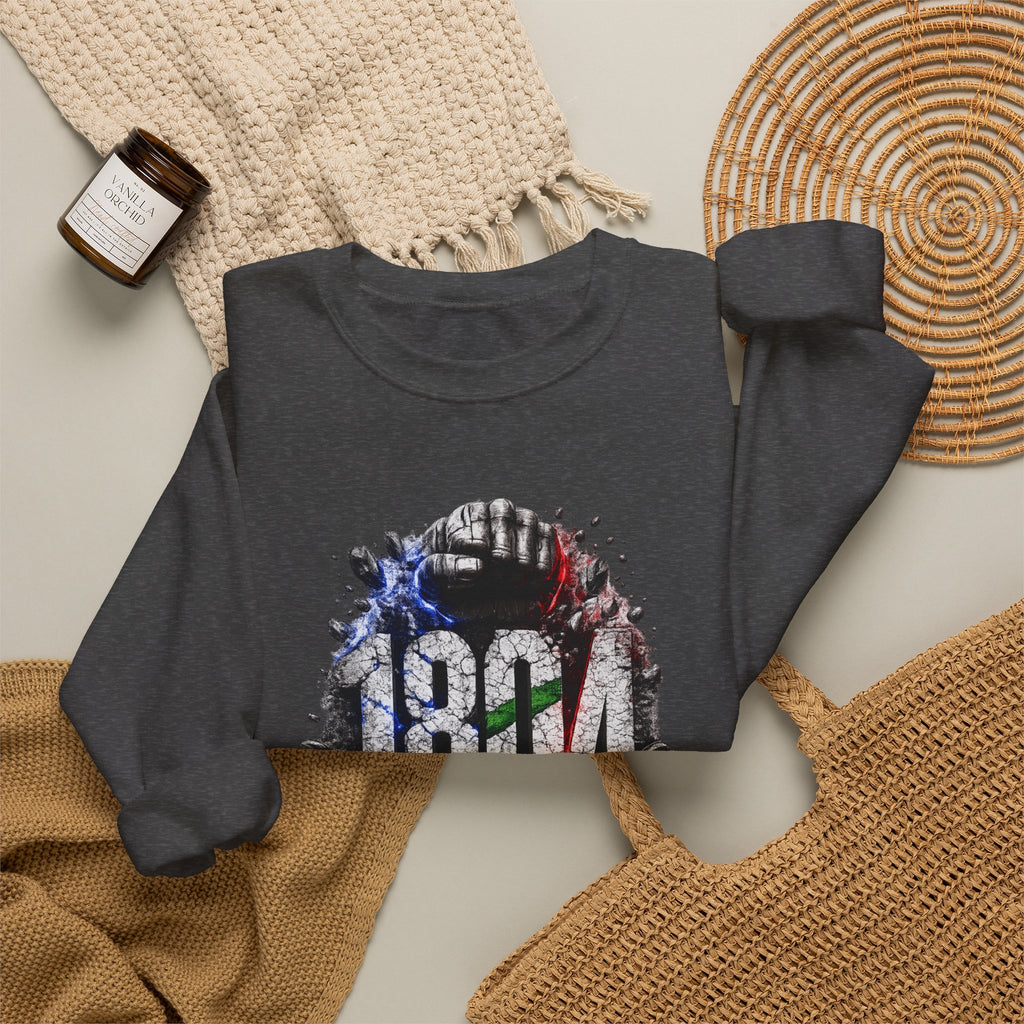 1804 & Fist - Independence | Crewneck Sweatshirt | Haiti