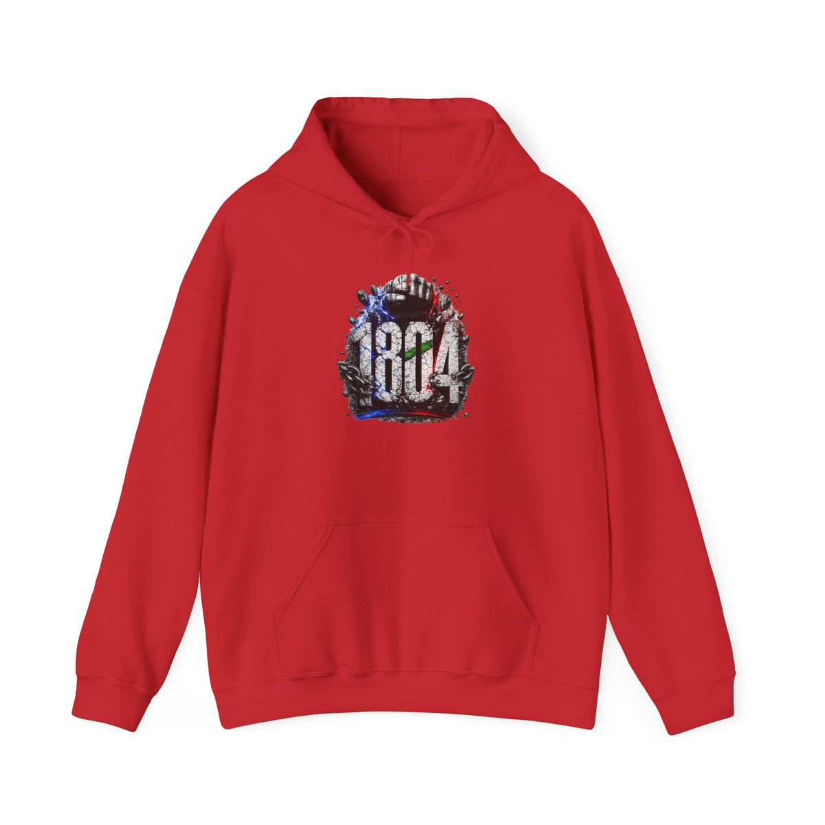 1804 & Fist - Independence | Heavyweight Hoodie | Haiti