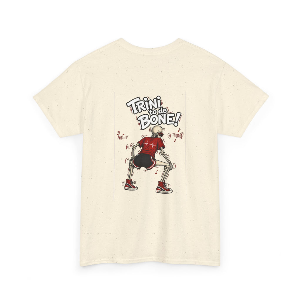 Trini to de Bone Dancing Skeleton | Premium Tee | Trinidad