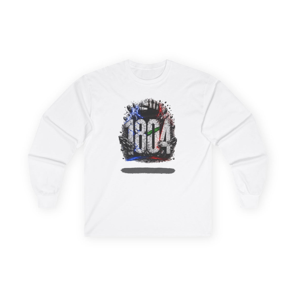 1804 & Fist - Independence | Long-Sleeve Tee | Haiti