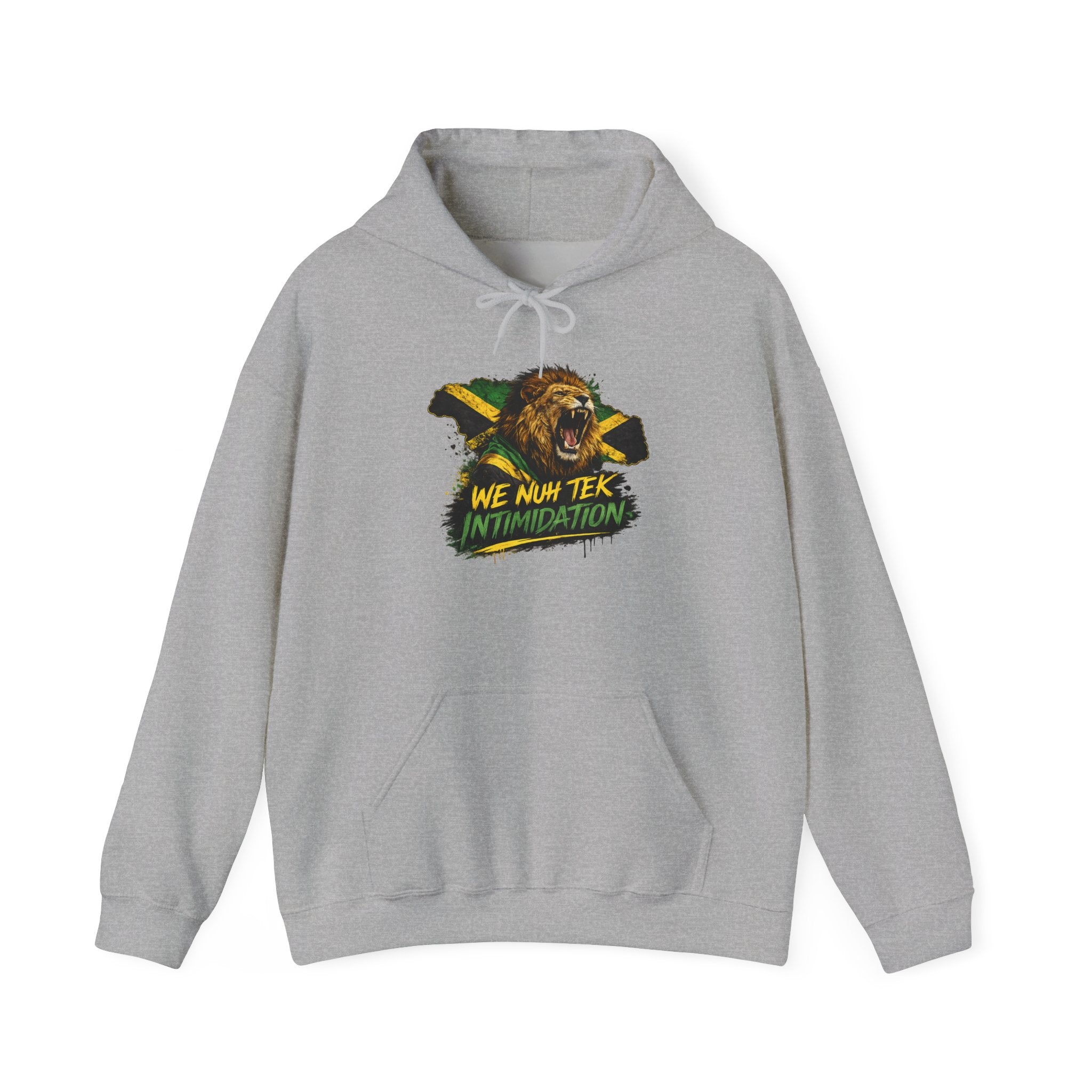 We Nuh Tek Intimidation | Heavyweight Hoodie | Jamaica