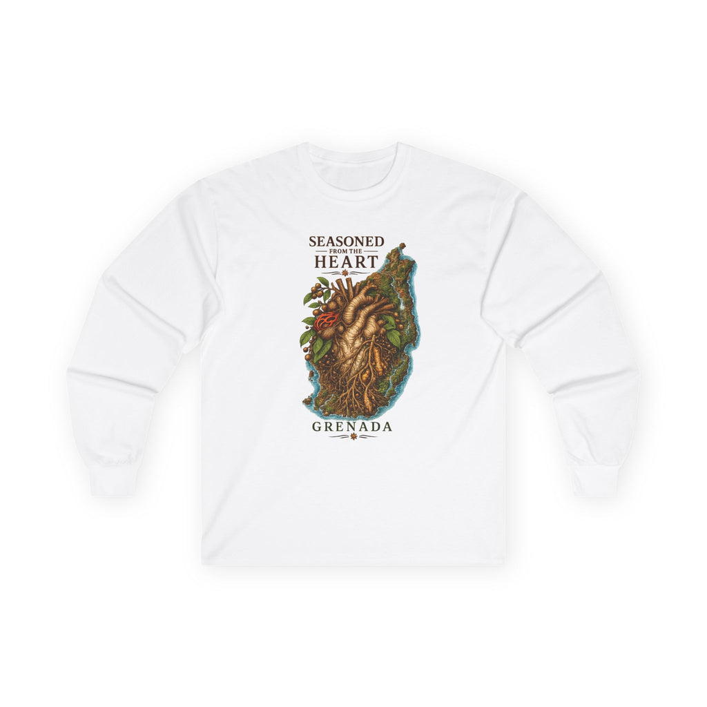 Seasoned from the Heart | Long-Sleeve Tee | Grenada