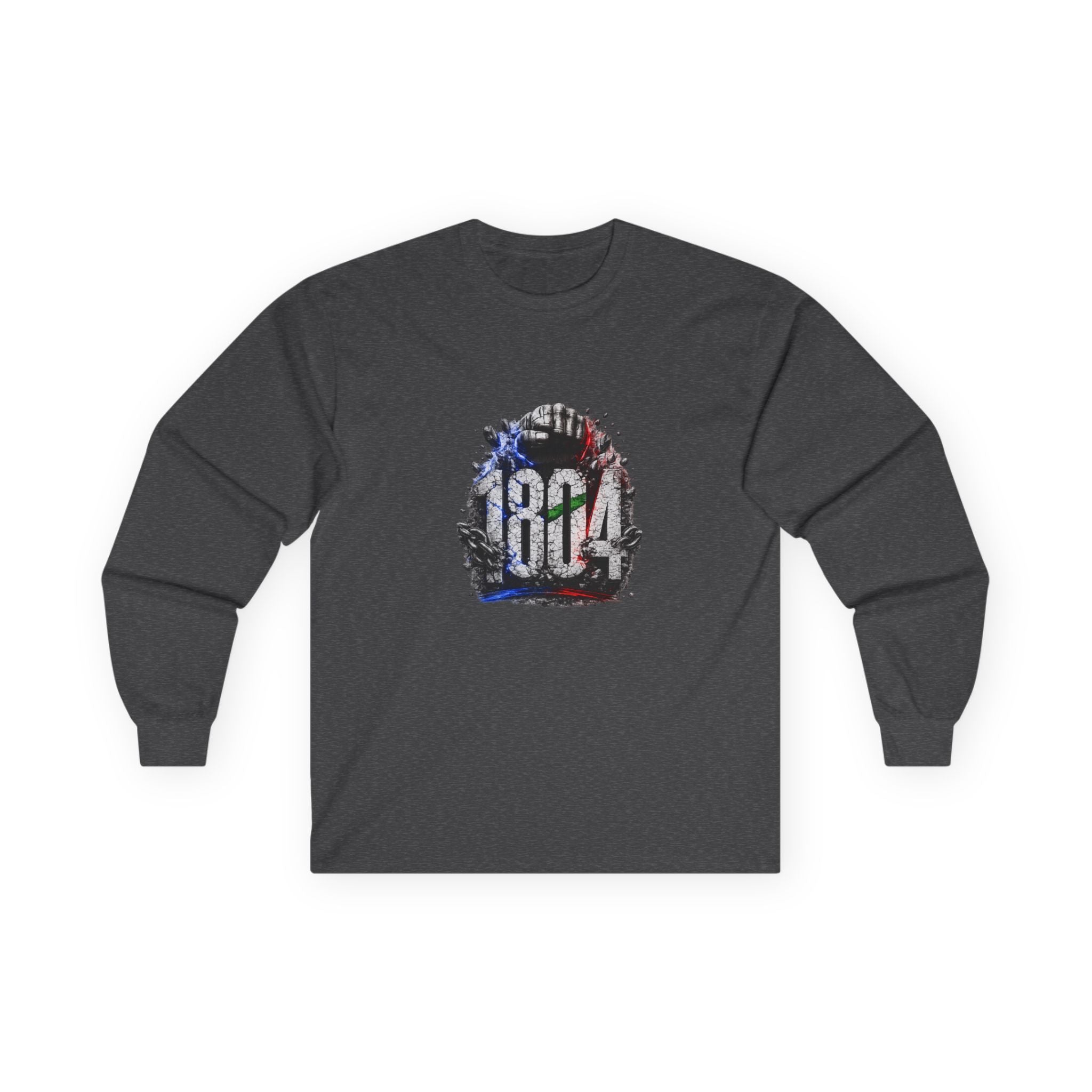 1804 & Fist - Independence | Long-Sleeve Tee | Haiti