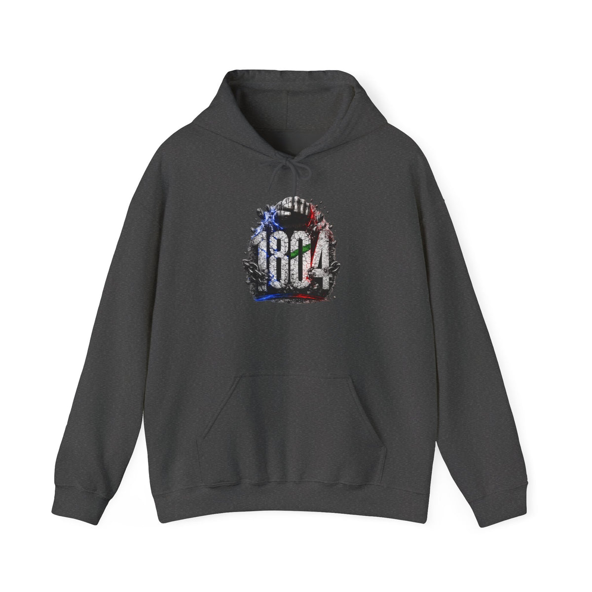 1804 & Fist - Independence | Heavyweight Hoodie | Haiti