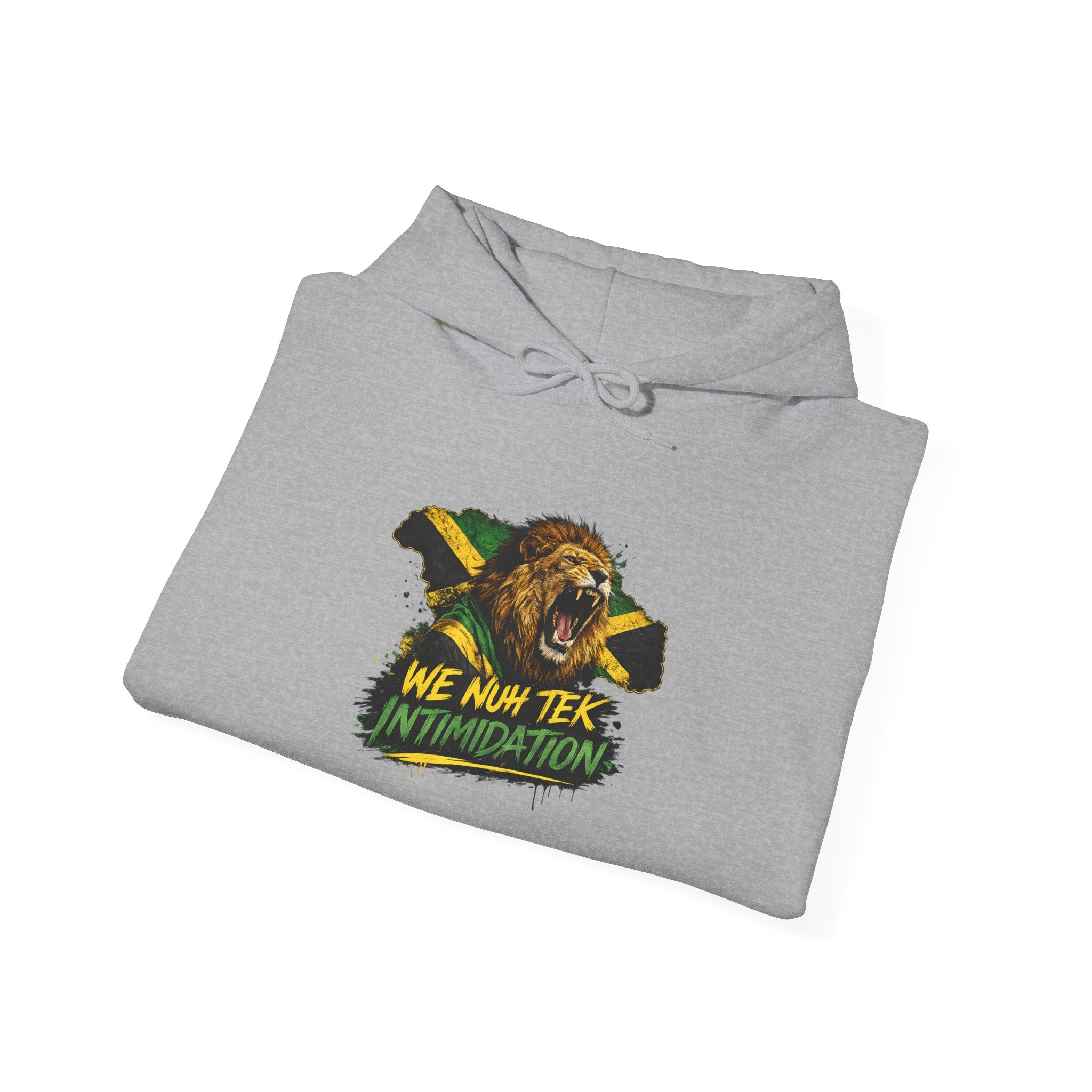 We Nuh Tek Intimidation | Heavyweight Hoodie | Jamaica