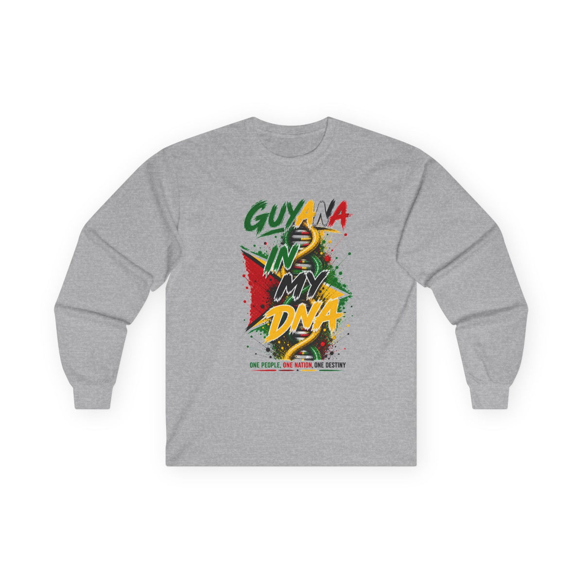 Guyana In My DNA | Long-Sleeve Tee | Guyana