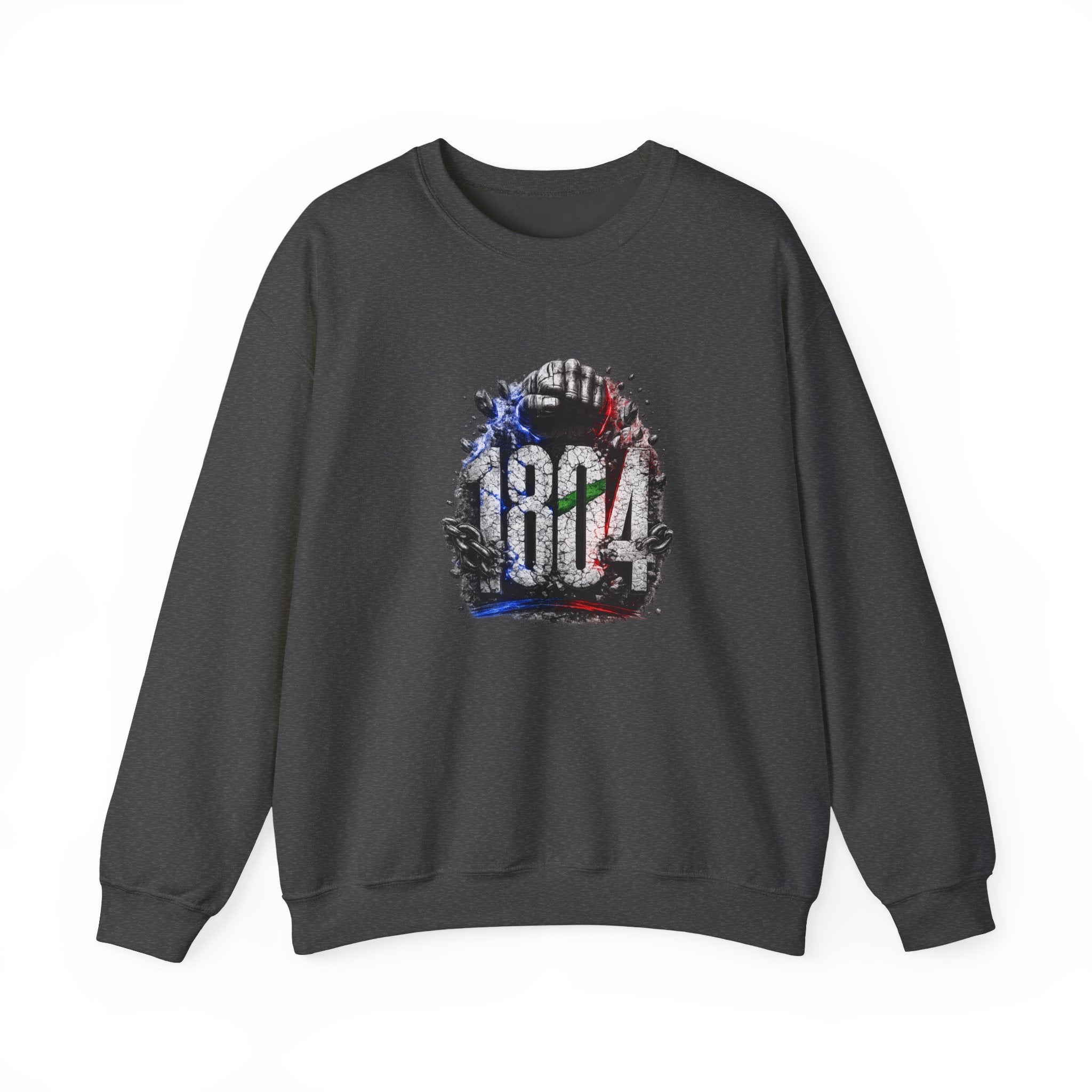 1804 & Fist - Independence | Crewneck Sweatshirt | Haiti