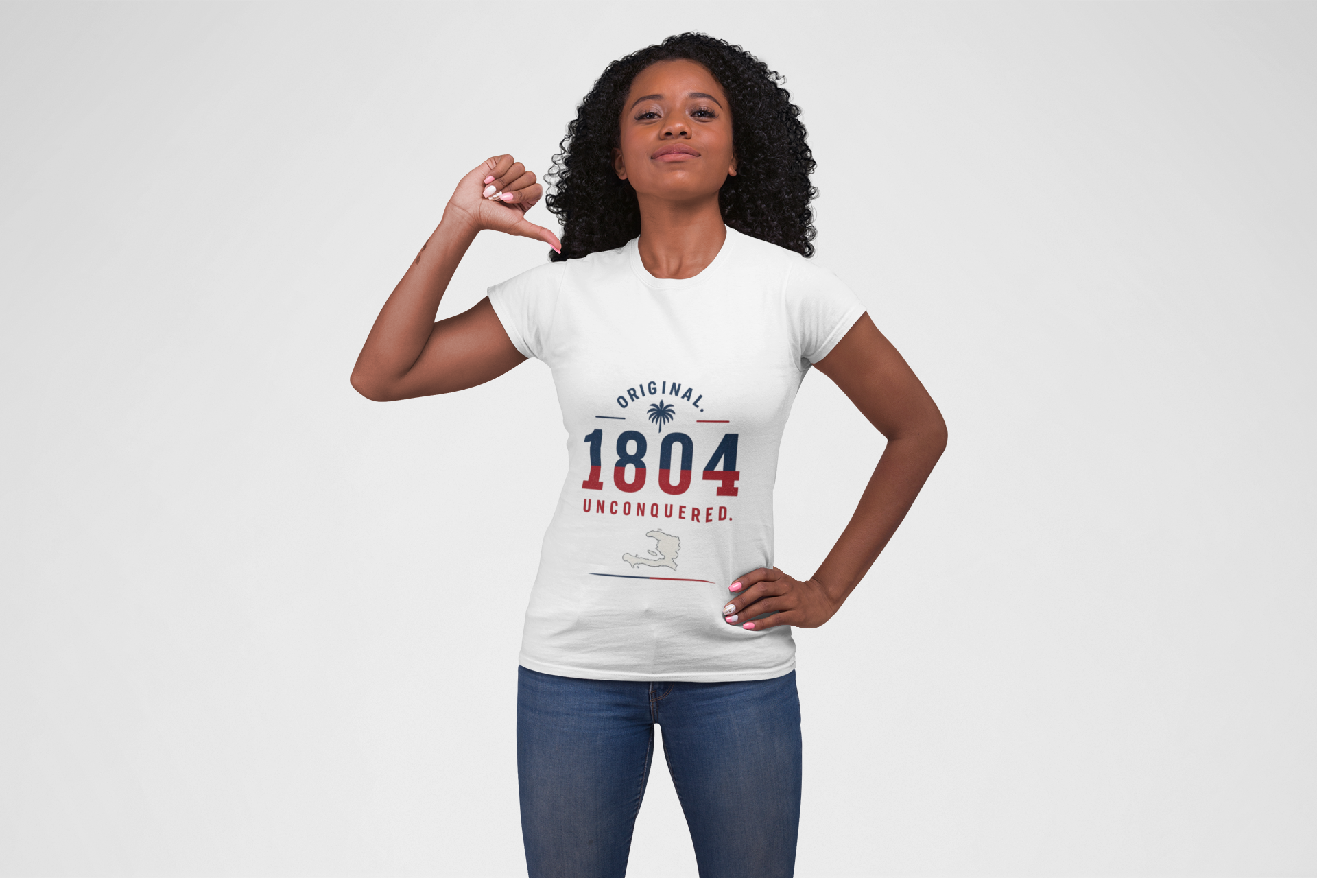 1804 Unconquered - Independence | Premium Tee | Haiti