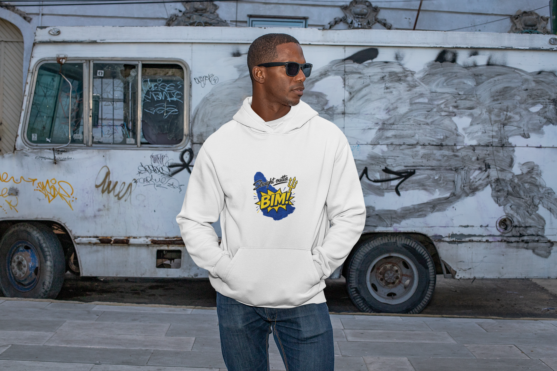 Straight Outta BIM! | Heavyweight  Hoodie | Barbados