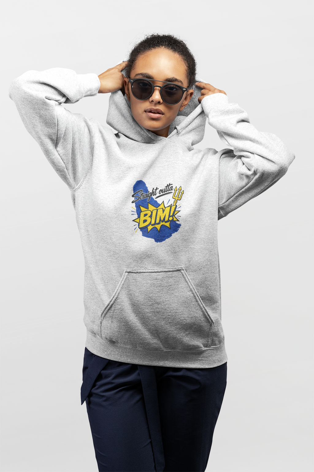 Straight Outta BIM! | Heavyweight  Hoodie | Barbados