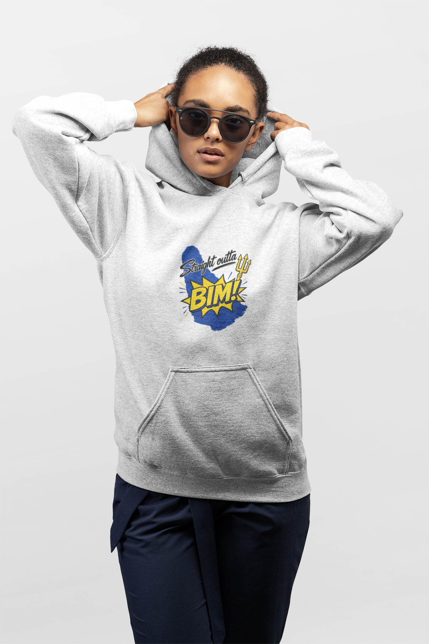 Straight Outta BIM! | Heavyweight  Hoodie | Barbados