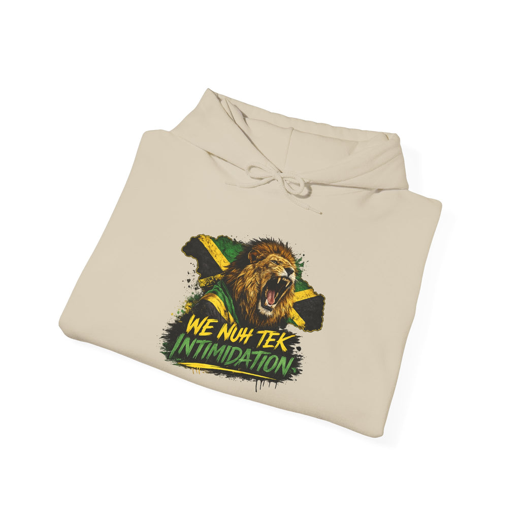 We Nuh Tek Intimidation | Heavyweight Hoodie | Jamaica
