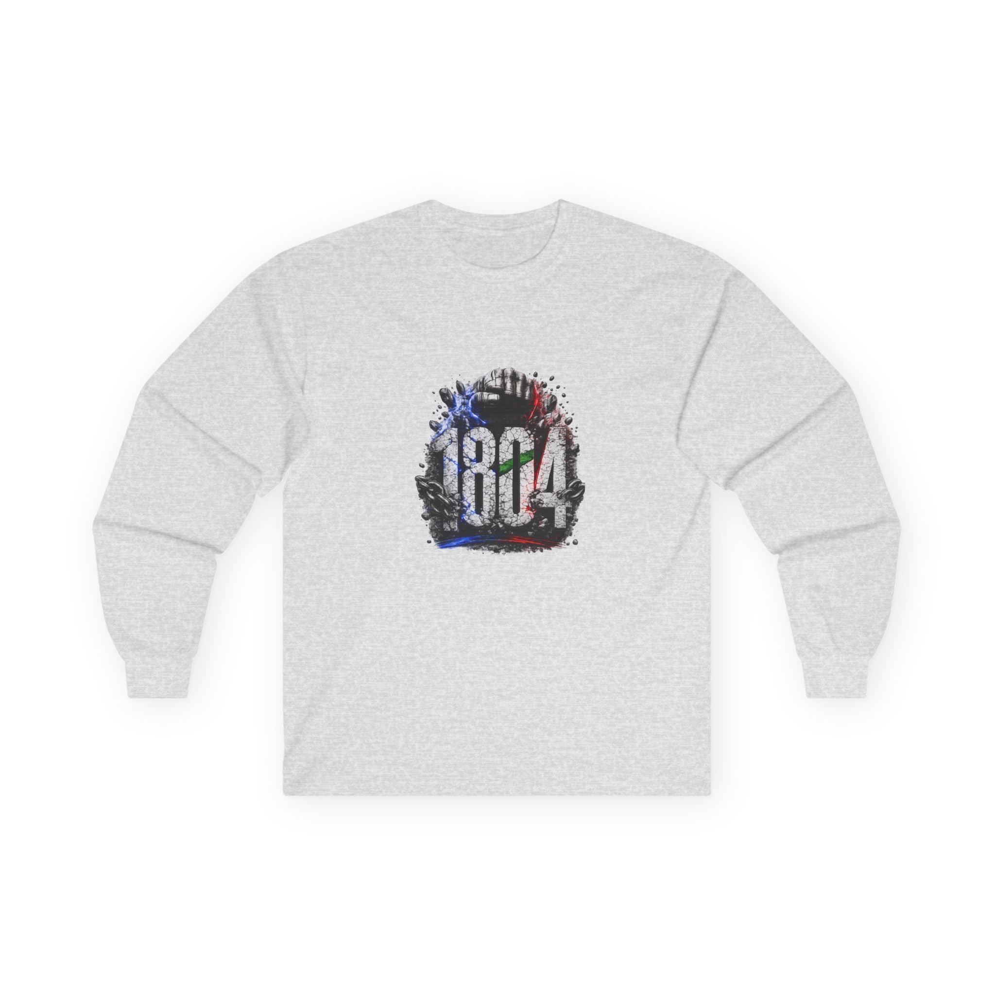 1804 & Fist - Independence | Long-Sleeve Tee | Haiti