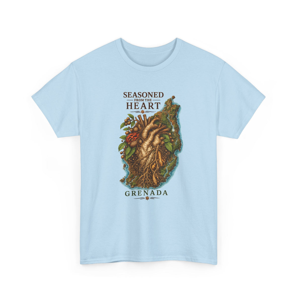 Seasoned from the Heart  | Premium Tee | Grenada